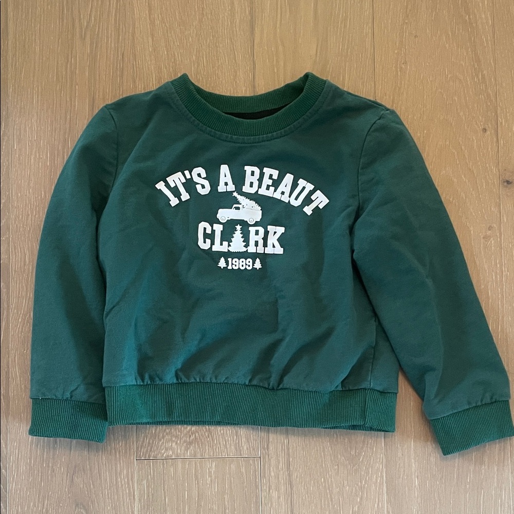 Clarks Forest Green Kids Sweatshirt